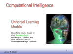 Universal Learning