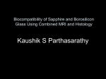 Biocompatibility of Sapphire and Borosilicon Glass