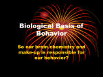 Biological Basis of Behavior
