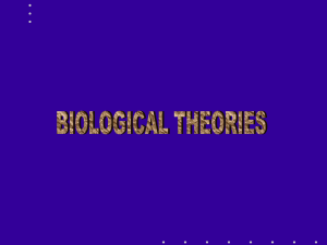 February 14, Biological Theories