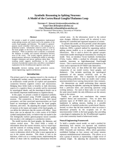 Symbolic Reasoning in Spiking Neurons: