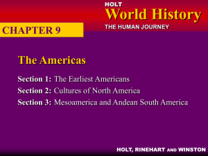 CHAPTER 9: The Americas