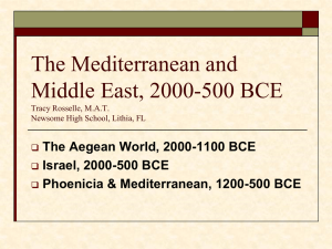 4. Mediterranean & Middle East