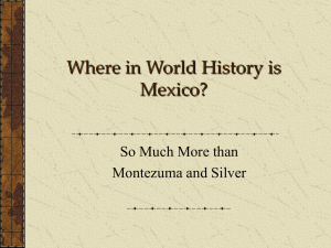 Where in World History is Mexico?