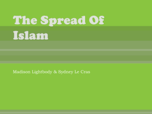 The Spread Of Islam