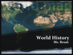 world history Warm ups