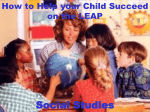 How to Help your Child Succeed on the LEAP