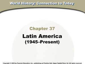 The United States and Latin America