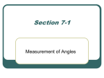 Section 7-1 - MrsBarnesTrig