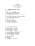 M CC125 Numerical Trigonometry Course Objectives