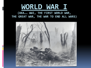 World War I