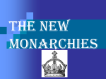 The new monarchies - Phillipsburg School District