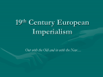 19th Century European Imperialism