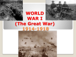 WORLD WAR I (The Great War) - Fairfield