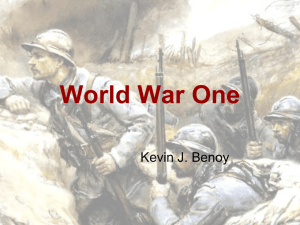 World War One