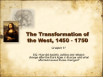 The Transformation of the West, 1450