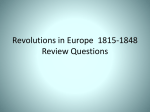 European_Revolutions_Review_Questions
