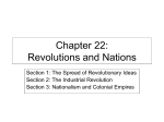 Chapter 22: Revolutions and Nations