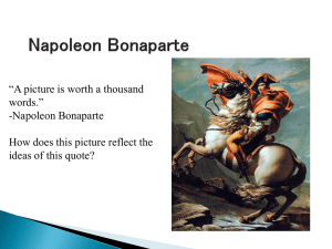 Napoleon Bonaparte - Greensburg Salem School District