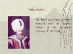 IV. SÃ¼leyman I The Magnificent and His Age