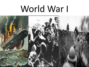 World War I