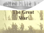 WWI The Great War