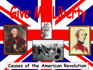 Give Me Liberty (New British Policies)