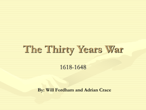 The Thirty Years War