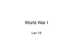 Lsn 19 World War I