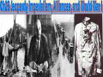 Ch 26 Imperialism and World War I