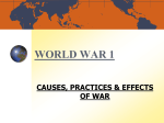Causes, Practices and Effects of War PPT