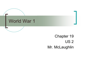 World War 1