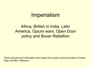 Imperialism power point