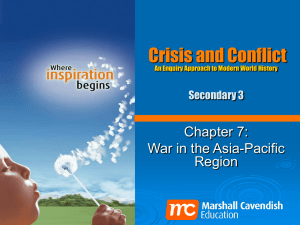 War in the Asia Pacific
