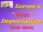 Europe`s “New” Imperialism