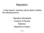Napoleon - White Plains Public Schools