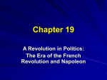 Chapter 19 A Revolution in Politics