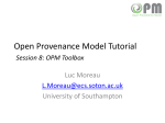 slides (ppt) - The Open Provenance Model