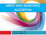 array&searching