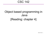 Java class - Seattle Central College