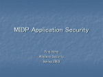 MIDP Application Security