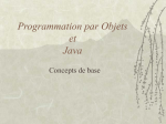 Java and Object-Oriented Programming