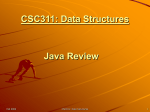 Java Review