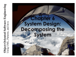 Lecture 1 for Chapter 6, System Design