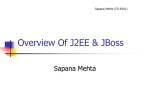 J2EE Overview