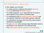 18.3 Generic Methods