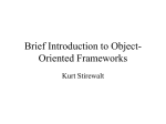 OO frameworks