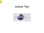 Click here for more help with eclipse