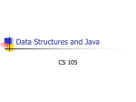 Data Structures and Java