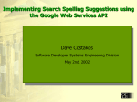 Google Spelling Suggestion - OpenSiteSearch